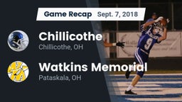 Recap: Chillicothe  vs. Watkins Memorial  2018