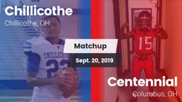 Matchup: Chillicothe vs. Centennial  2019