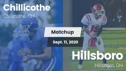 Matchup: Chillicothe vs. Hillsboro 2020