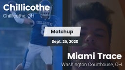Matchup: Chillicothe vs. Miami Trace  2020