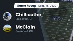 Recap: Chillicothe  vs. McClain  2020