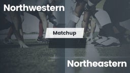 Matchup: Northwestern vs. Northeastern  2016