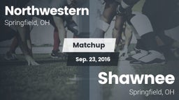 Matchup: Northwestern vs. Shawnee  2016