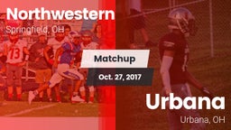 Matchup: Northwestern vs. Urbana  2017