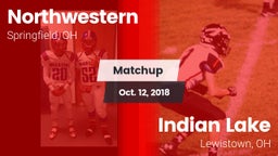 Matchup: Northwestern vs. Indian Lake  2018