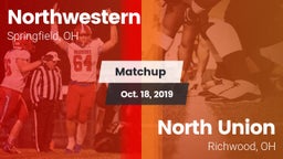 Matchup: Northwestern vs. North Union  2019