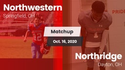 Matchup: Northwestern vs. Northridge  2020