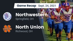 Recap: Northwestern  vs. North Union  2021