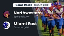 Recap: Northwestern  vs. Miami East  2022