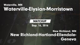 Matchup: Waterville-Elysian-M vs. New Richland-Hartland-Ellendale-Geneva  2016