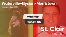 Matchup: Waterville-Elysian-M vs. St. Clair  2019