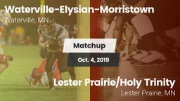 Matchup: Waterville-Elysian-M vs. Lester Prairie/Holy Trinity  2019