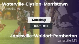 Matchup: Waterville-Elysian-M vs. Janesville-Waldorf-Pemberton  2019