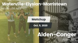 Matchup: Waterville-Elysian-M vs. Alden-Conger  2020