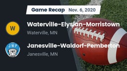 Recap: Waterville-Elysian-Morristown  vs. Janesville-Waldorf-Pemberton  2020