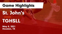 St. John's  vs TGHSLL Game Highlights - May 8, 2021