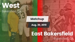 Matchup: West vs. East Bakersfield  2019