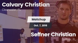 Matchup: Calvary Christian vs. Seffner Christian  2016