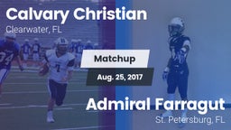 Matchup: Calvary Christian vs. Admiral Farragut  2017
