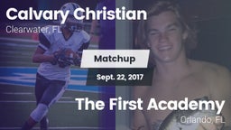 Matchup: Calvary Christian vs. The First Academy 2017