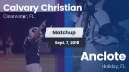 Matchup: Calvary Christian vs. Anclote  2018