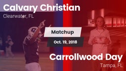 Matchup: Calvary Christian vs. Carrollwood Day  2018