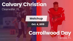 Matchup: Calvary Christian vs. Carrollwood Day  2019