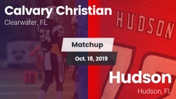 Matchup: Calvary Christian vs. Hudson  2019