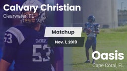 Matchup: Calvary Christian vs. Oasis  2019