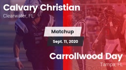 Matchup: Calvary Christian vs. Carrollwood Day  2020