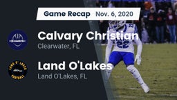Recap: Calvary Christian  vs. Land O'Lakes  2020