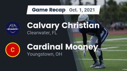 Recap: Calvary Christian  vs. Cardinal Mooney  2021