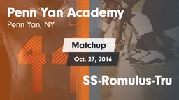 Matchup: Penn Yan Academy vs. SS-Romulus-Tru 2016