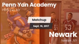 Matchup: Penn Yan Academy vs. Newark  2017