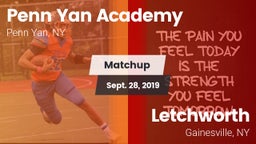 Matchup: Penn Yan Academy vs. Letchworth  2019