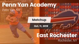 Matchup: Penn Yan Academy vs. East Rochester 2019