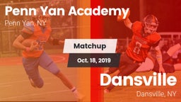 Matchup: Penn Yan Academy vs. Dansville  2019