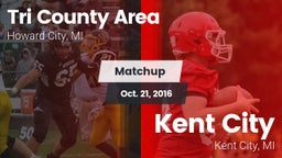 Matchup: Tri County Area vs. Kent City  2016