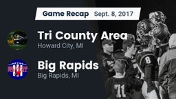 Recap: Tri County Area  vs. Big Rapids  2017