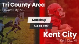 Matchup: Tri County Area vs. Kent City  2017