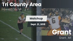 Matchup: Tri County Area vs. Grant  2018