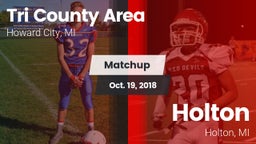 Matchup: Tri County Area vs. Holton  2018