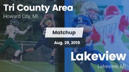 Matchup: Tri County Area vs. Lakeview  2019