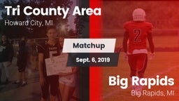 Matchup: Tri County Area vs. Big Rapids  2019