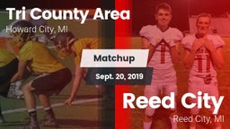 Matchup: Tri County Area vs. Reed City  2019