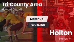 Matchup: Tri County Area vs. Holton  2019