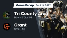 Recap: Tri County Area  vs. Grant  2022