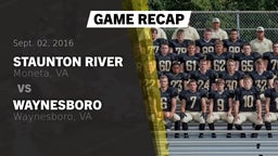 Recap: Staunton River  vs. Waynesboro  2016