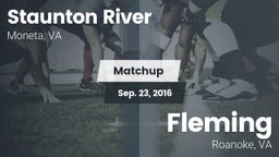 Matchup: Staunton River vs. Fleming  2016