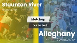 Matchup: Staunton River vs. Alleghany  2016